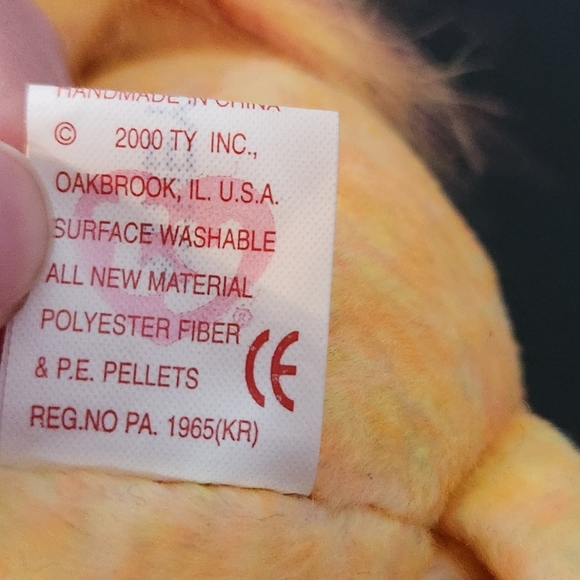 TY 2000 Bushy Lion 6in - Picture 5 of 5